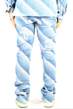 Load image into Gallery viewer, DUSTY Men's premium jacquard pattern slim fit denim pant.
