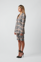 Load image into Gallery viewer, Kara Plaid Print Wool Blazer
