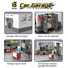 Load image into Gallery viewer, Building Block Garage Car Toys - # BOT&amp;G53710008
