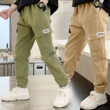 Load image into Gallery viewer, Boys Cargo Pants Spring Autumn - # BOAA12410008
