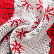 Load image into Gallery viewer, Kids Reindeer Jacquard Christmas Holiday Sweater | NCS
