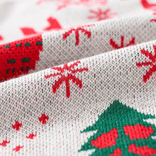 Load image into Gallery viewer, Kids Reindeer Jacquard Christmas Holiday Sweater | NCS
