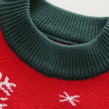 Load image into Gallery viewer, Kids Reindeer Plush Christmas Knit Sweater | NCS
