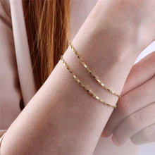 Load image into Gallery viewer, Luxury Gold Chain Bracelet Handcrafted
