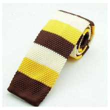Load image into Gallery viewer, Knitted and Flat Collection Skinny Ties - 17 Colors &amp; Styles
