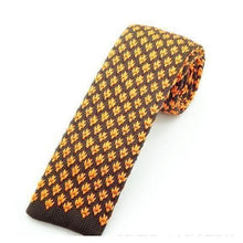 Load image into Gallery viewer, Knitted and Flat Collection Skinny Ties - 17 Colors &amp; Styles
