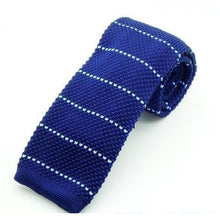 Load image into Gallery viewer, Knitted and Flat Collection Skinny Ties - 17 Colors &amp; Styles
