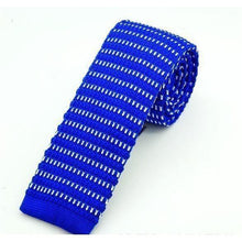 Load image into Gallery viewer, Knitted and Flat Collection Skinny Ties - 17 Colors &amp; Styles
