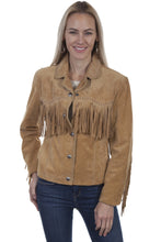 Load image into Gallery viewer, Scully Fringe Suede - Women's Leather Jacket
