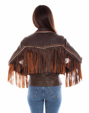 Load image into Gallery viewer, Scully Long Fringe - Women's Leather Jacket
