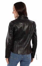 Load image into Gallery viewer, Scully Lambskin Lace - Women's Leather Jacket
