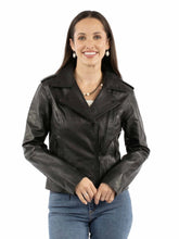 Load image into Gallery viewer, Scully Asymmetrical Zip - Women's Motorcycle Jacket
