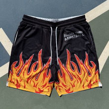 Load image into Gallery viewer, Flame - Shorts - Black
