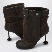 Load image into Gallery viewer, Loewe Brown Suede Toy Boot Women
