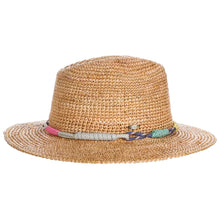 Load image into Gallery viewer, Scala Calla - Women's Straw Fedora Hat
