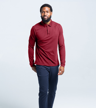 Load image into Gallery viewer, Long Sleeve Perfect Polo
