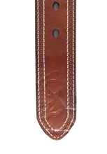 Load image into Gallery viewer, Mens Genuine Leather 3D Embossed Belt - Brown
