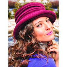 Load image into Gallery viewer, Scala Wilma - Womens Wool Felt Cloche Hat
