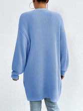 Load image into Gallery viewer, Laid Back Mid-Length V Neck Knit Cardigan Outerwear | NCS
