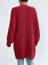 Load image into Gallery viewer, Laid Back Mid-Length V Neck Knit Cardigan Outerwear | NCS
