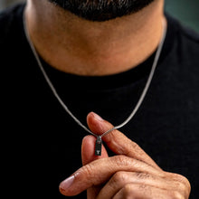 Load image into Gallery viewer, Initial Tag Pendant - Silver
