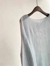 Load image into Gallery viewer, Lightweight Mohair Sheer Long-Sleeve Loose Knit Sweater | NCS
