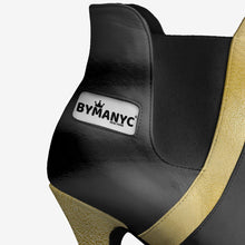 Load image into Gallery viewer, Limited Edition Vegan Over-the-Knee Boots BYMANYC® New York Skyline Black
