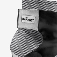 Load image into Gallery viewer, Limited Edition Vegan Stiletto Boots BYMANYC® New York Futurista Onyx

