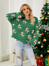 Load image into Gallery viewer, Loose Fit Christmas Sweater with Jacquard Deer Design | NCS
