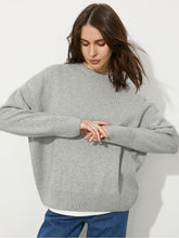 Load image into Gallery viewer, Loose Fit Women's Round Neck Pullover Sweater | NCS
