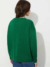 Load image into Gallery viewer, Loose Fit Women's Round Neck Pullover Sweater | NCS
