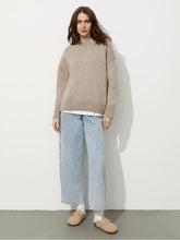Load image into Gallery viewer, Loose Fit Women's Round Neck Pullover Sweater | NCS

