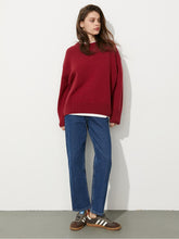 Load image into Gallery viewer, Loose Fit Women's Round Neck Pullover Sweater | NCS

