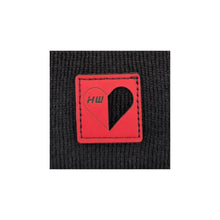 Load image into Gallery viewer, Love-Inspired H-Stitch Beanie – Black | Limited Edition
