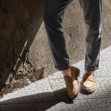 Load image into Gallery viewer, Men's Antelope Textured Suede Lug Centesimo
