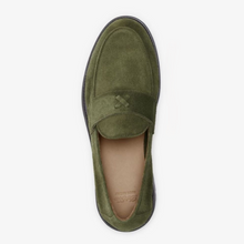 Load image into Gallery viewer, Men's Olive Suede Lug Centesimo
