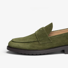 Load image into Gallery viewer, Men's Olive Suede Lug Centesimo
