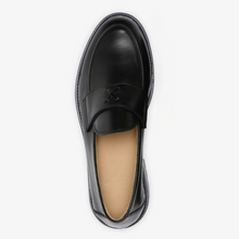 Load image into Gallery viewer, Men's Black Leather Lug Centesimo
