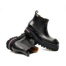 Load image into Gallery viewer, Luxury Black Leather Chelsea Boots
