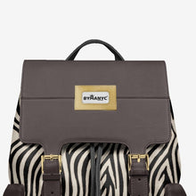 Load image into Gallery viewer, Luxury Vegan Backpack GOLD SAFARI – BYMANYC ® New York Made in Italy
