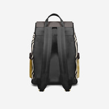 Load image into Gallery viewer, Luxury Vegan Backpack GOLD SAFARI – BYMANYC ® New York Made in Italy
