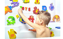 Load image into Gallery viewer, Foam Bath Toys Premium Educational Floating Bathtub Preschool Alphabet 52 Pcs - # BAGE11610004
