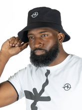 Load image into Gallery viewer, M033 Colton Nylon Bucket Hat - Black
