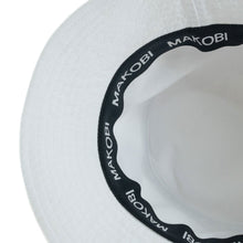 Load image into Gallery viewer, M033 Colton Nylon Bucket Hat - White
