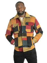 Load image into Gallery viewer, Jacket| M10011 Mansori Wool Jacket - Navy
