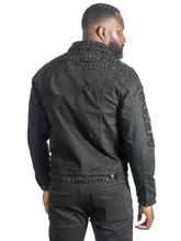 Load image into Gallery viewer, Jacket | M1013 Positoni Denim - Black
