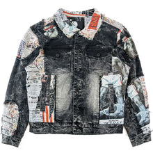 Load image into Gallery viewer, M1014 Mohadi Denim Jacket - Black
