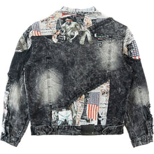 Load image into Gallery viewer, M1014 Mohadi Denim Jacket - Black
