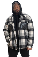 Load image into Gallery viewer, M1028 Gabana Shirt Jacket - Black
