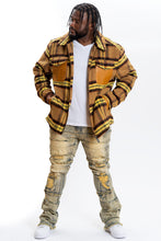 Load image into Gallery viewer, M1028 Gabana Shirt Jacket - Wheat
